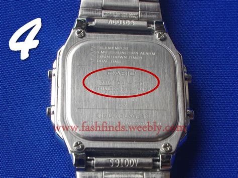 how to spot fake casio gold watch|casio watch authenticity check.